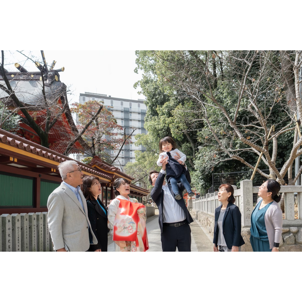 明石七五三撮影　明石お宮参り撮影
